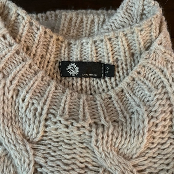 Beige Knit Sweater, Made in Italy, XS - Picture 4 of 4